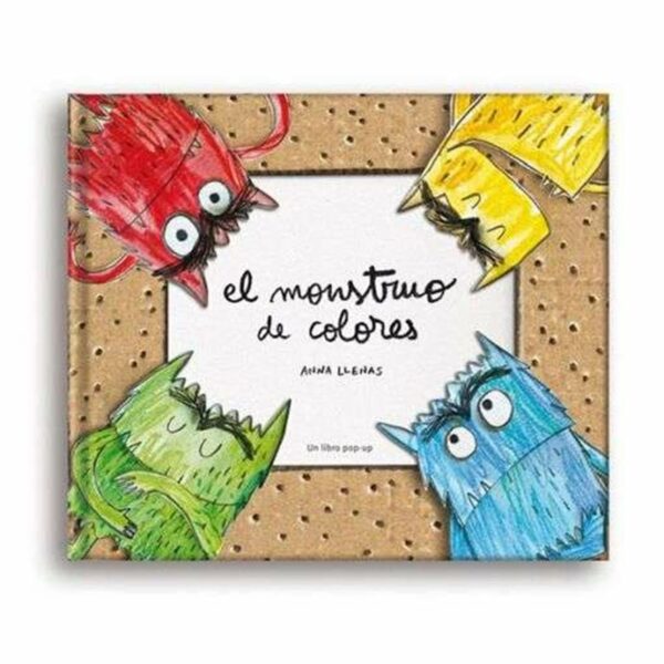 El monstruo de colores libro Pop Up - Anna Llenas