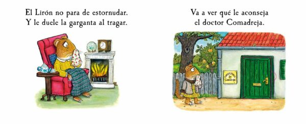 El lirón está resfriado - Julia Donaldson - Imagen 2